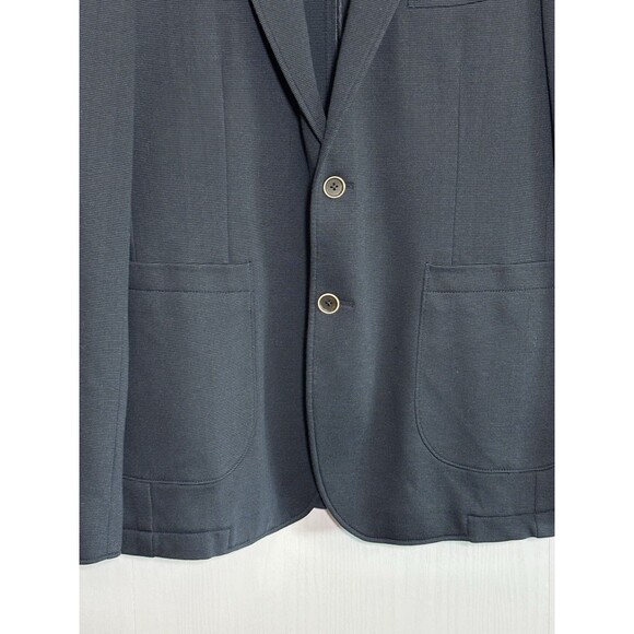 Rodd & Gunn Savill Bay Blazer Mens 2XL Blue Navy Sport Fit Italian Woven Jacket - Picture 3 of 16